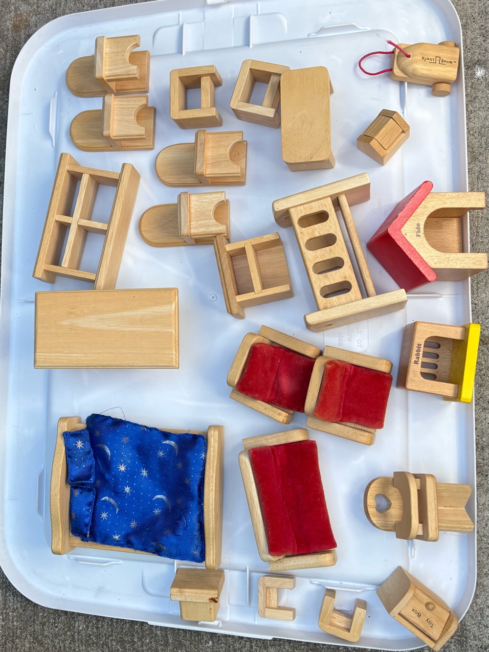 Ryan’s room dollhouse furniture